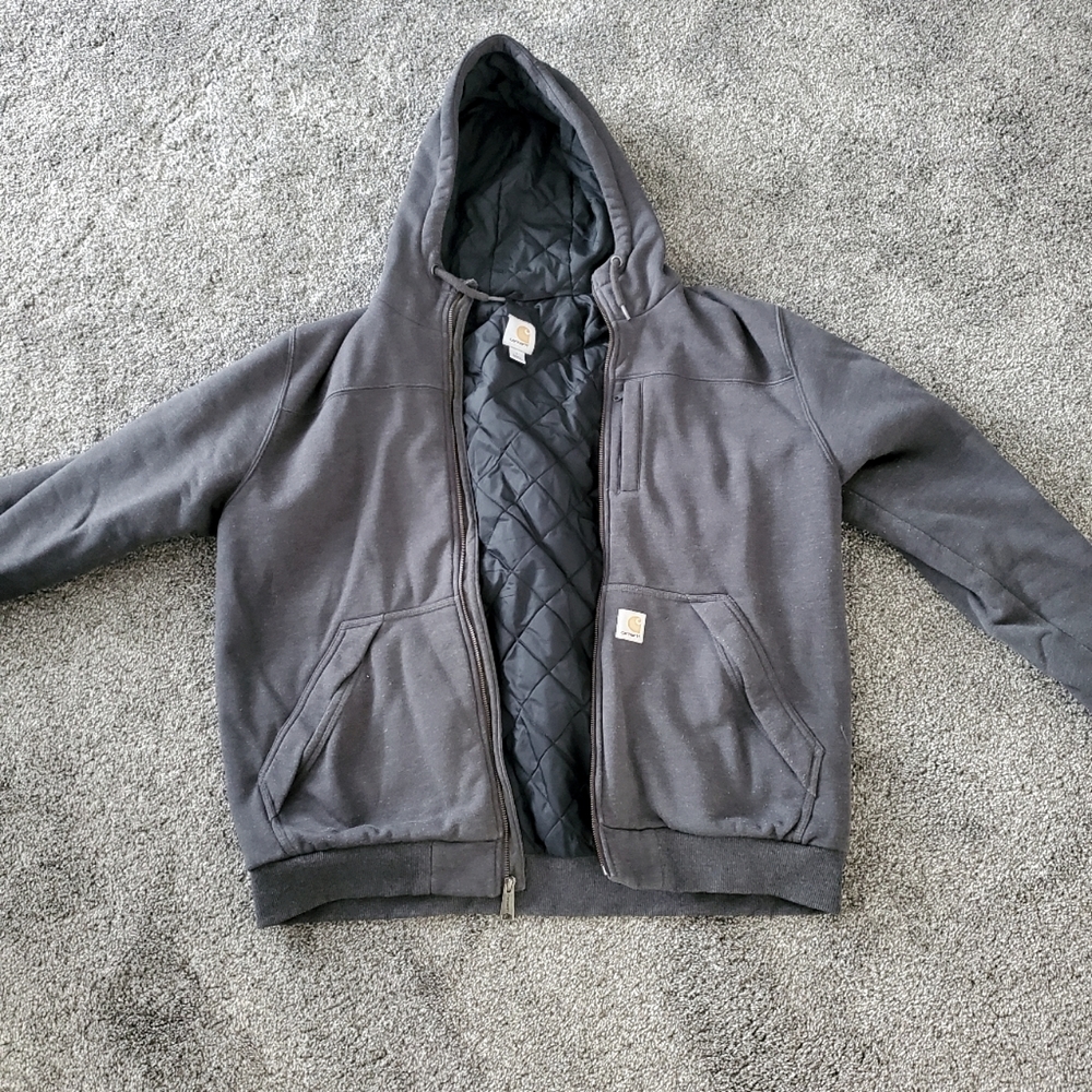 Carhartt Rain Defender Loose Fit Heavy Weight Full Zip Sweatshirt